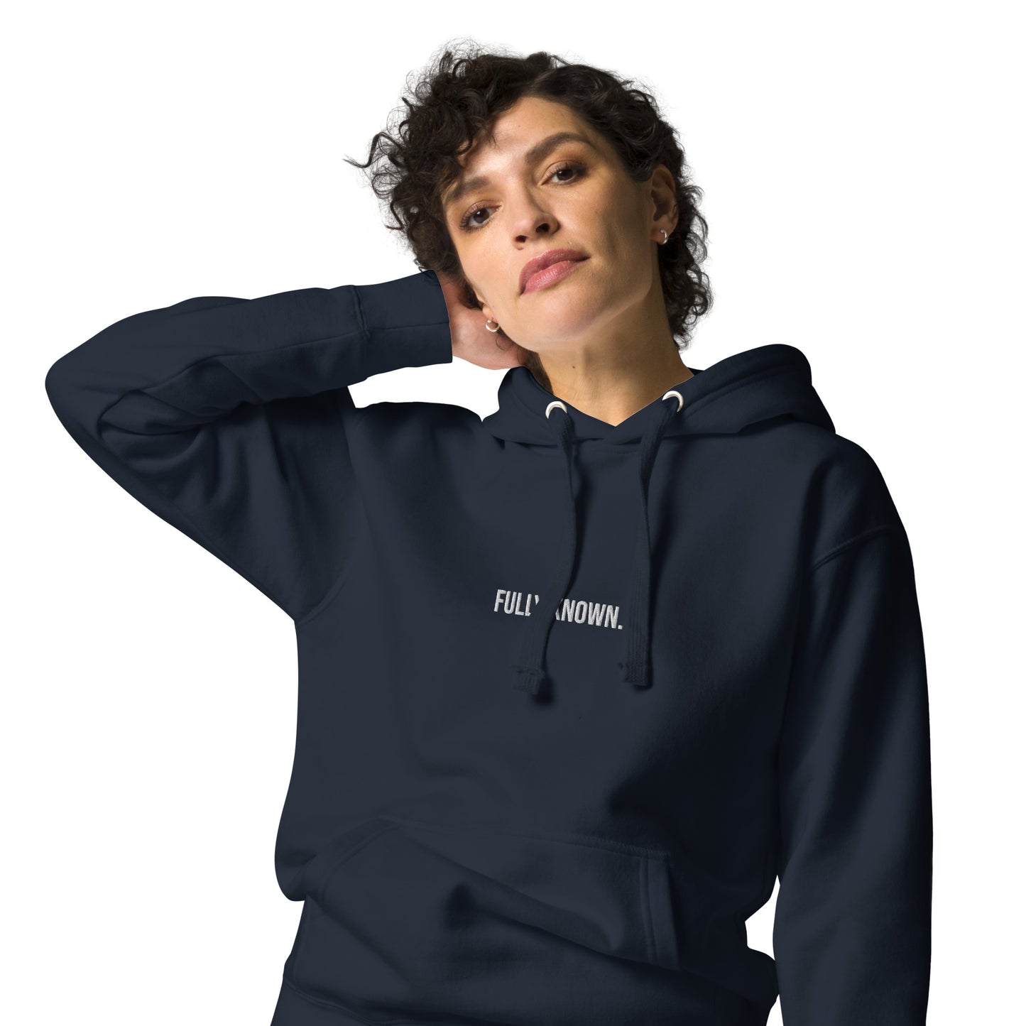 CUSTOM WORD Embroidered Unisex Hoodie